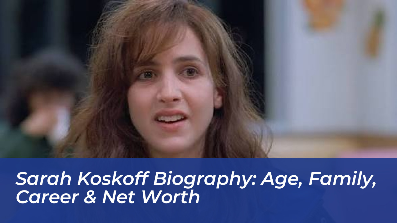 sarah koskoff biography age family career net worth HKKK