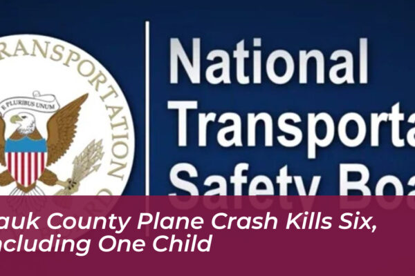 sauk county plane crash kills six including one child PG0G