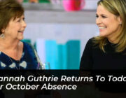 savannah guthrie returns to today after october absence RWKz