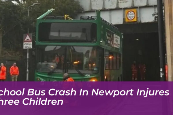 school bus crash in newport injures three children KHLS