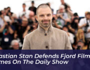 sebastian stan defends fjord film themes on the daily show 3Zjp