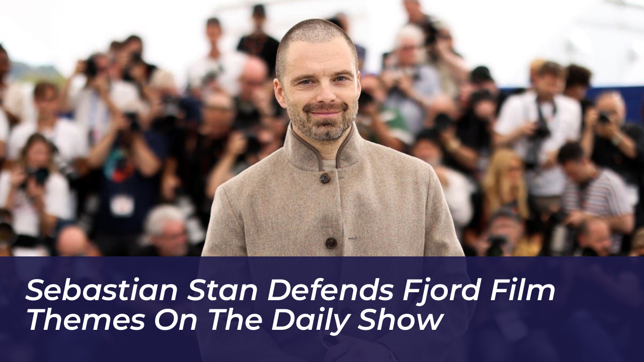 sebastian stan defends fjord film themes on the daily show 3Zjp