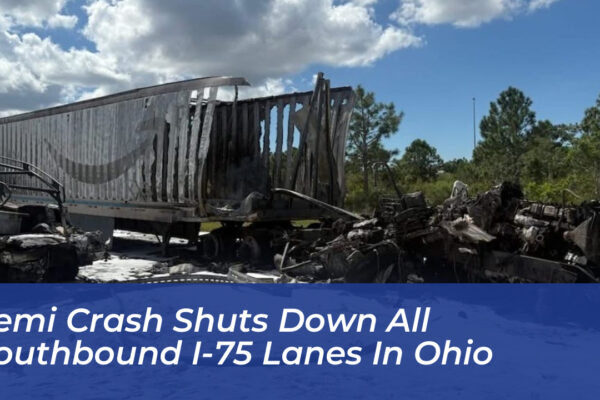 semi crash shuts down all southbound i 75 lanes in ohio 1mSe