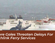 severe gales threaten delays for northlink ferry services oShG