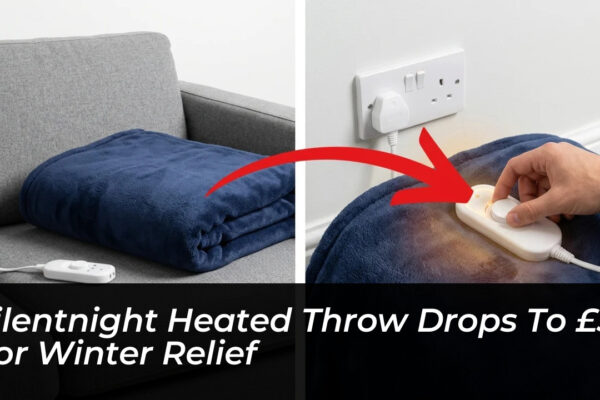 silentnight heated throw drops to 36 for winter relief Z7Pr