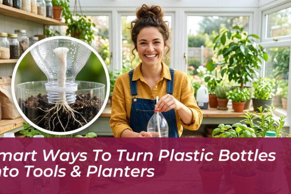 smart ways to turn plastic bottles into tools planters tHK1