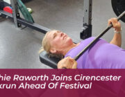 sophie raworth joins cirencester parkrun ahead of festival FcOP