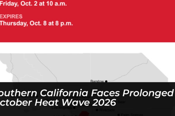 southern california faces prolonged october heat wave 2026 ihej
