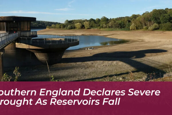 southern england declares severe drought as reservoirs fall n6HV