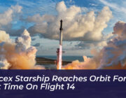 spacex starship reaches orbit for first time on flight 14 HgPd