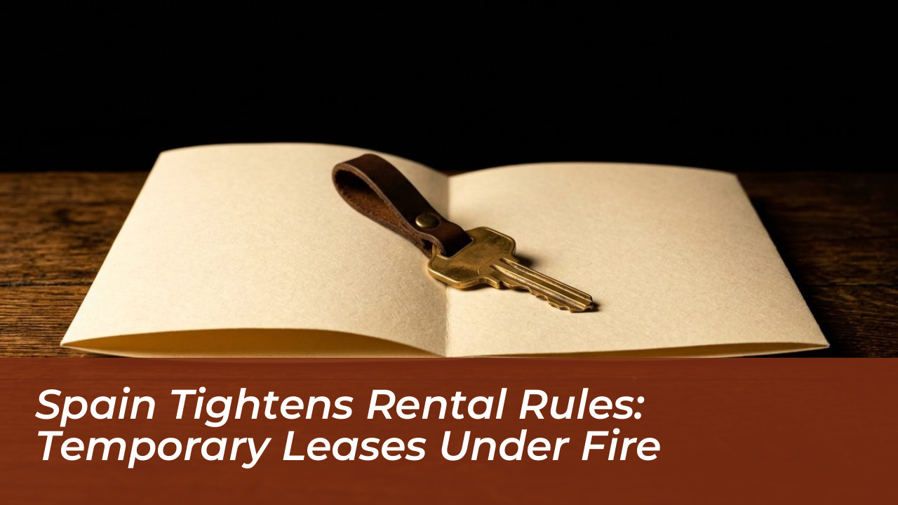 spain tightens rental rules temporary leases under fire Za1y