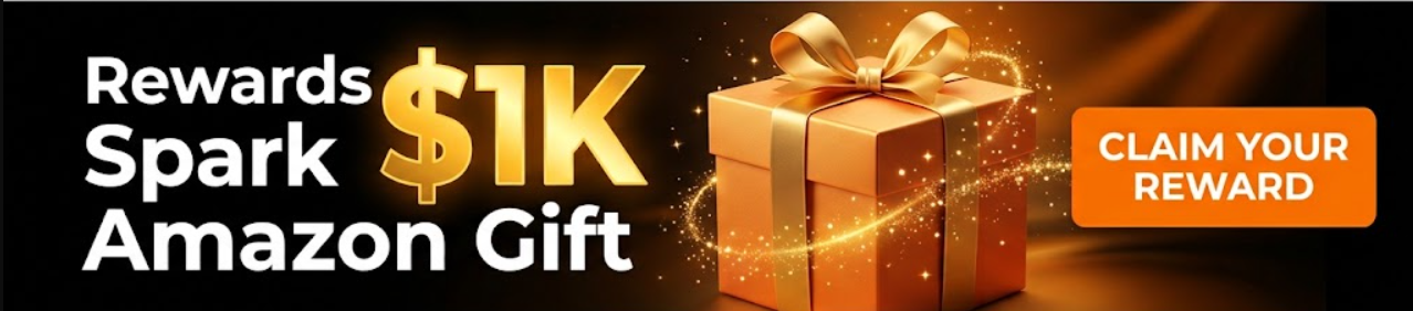 Rewards Spark $1K Amazon Gift
