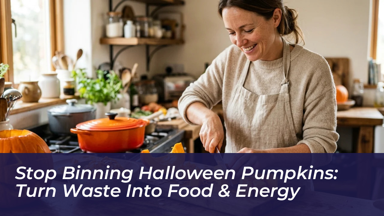 stop binning halloween pumpkins turn waste into food energy NPJu