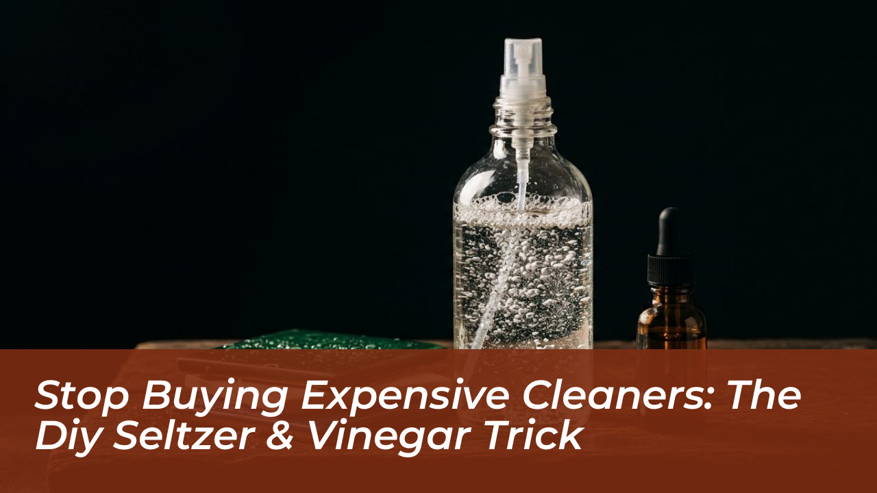 stop buying expensive cleaners the diy seltzer vinegar trick 97T3
