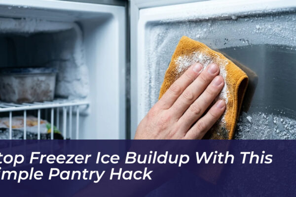 stop freezer ice buildup with this simple pantry hack cEbF