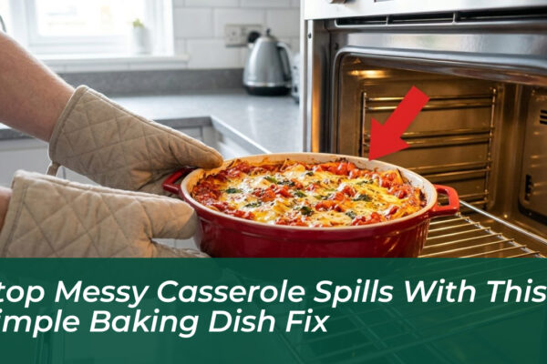 stop messy casserole spills with this simple baking dish fix TjoT