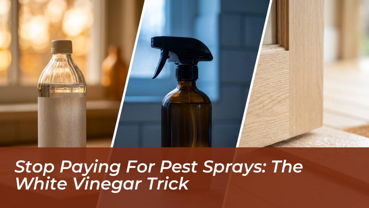 stop paying for pest sprays the white vinegar trick BLm8