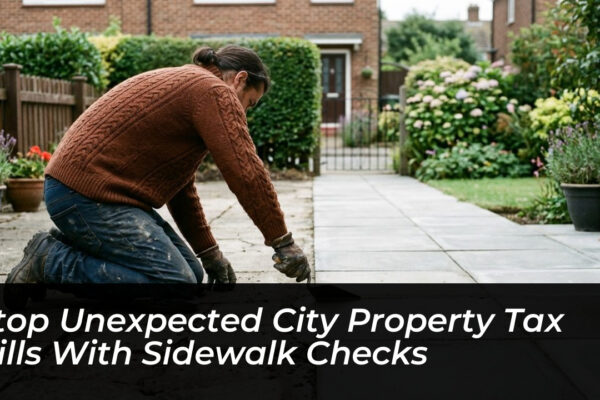 stop unexpected city property tax bills with sidewalk checks UUPs