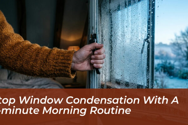 stop window condensation with a 5 minute morning routine UqvC