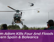 storm adam kills four and floods eastern spain balearics iUqq