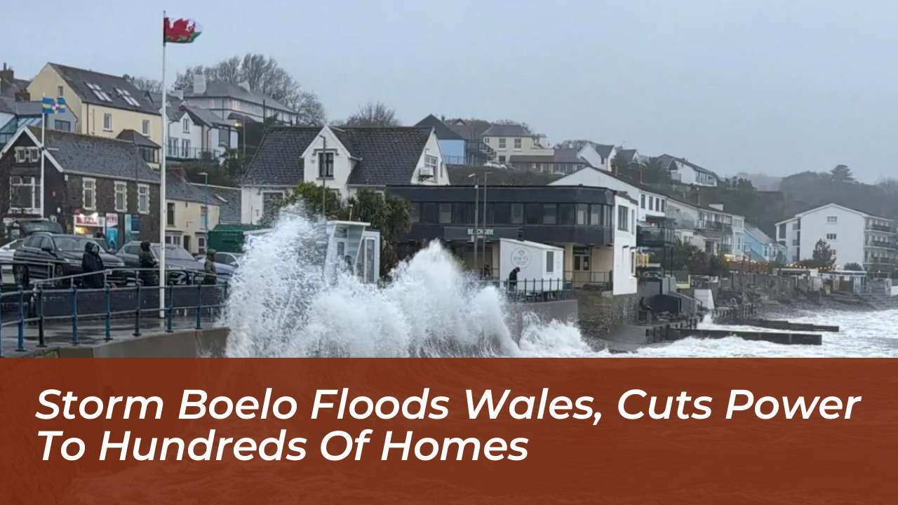 storm boelo floods wales cuts power to hundreds of homes smcR