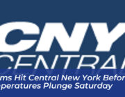 storms hit central new york before temperatures plunge saturday MGYQ