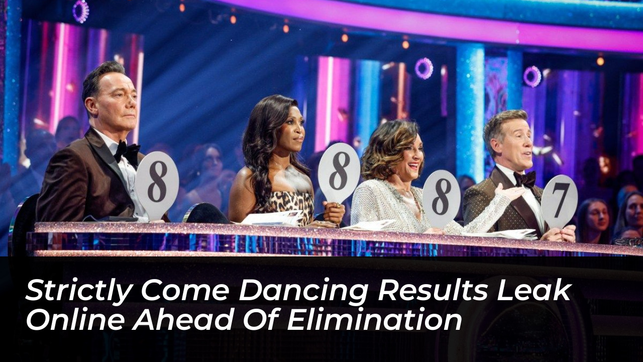 strictly come dancing results leak online ahead of elimination 86Yh