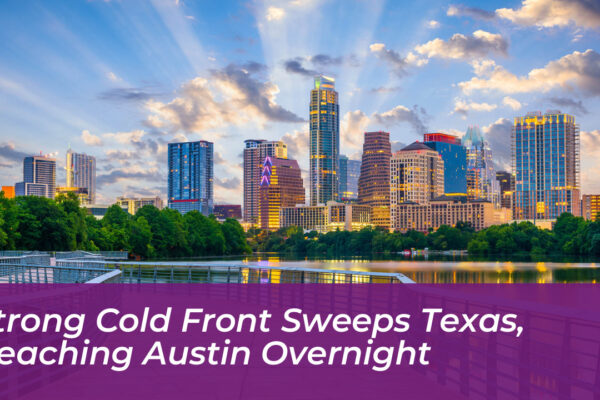 strong cold front sweeps texas reaching austin overnight pvaJ