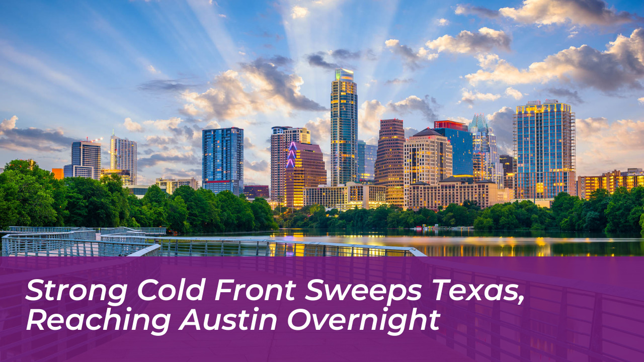 strong cold front sweeps texas reaching austin overnight pvaJ