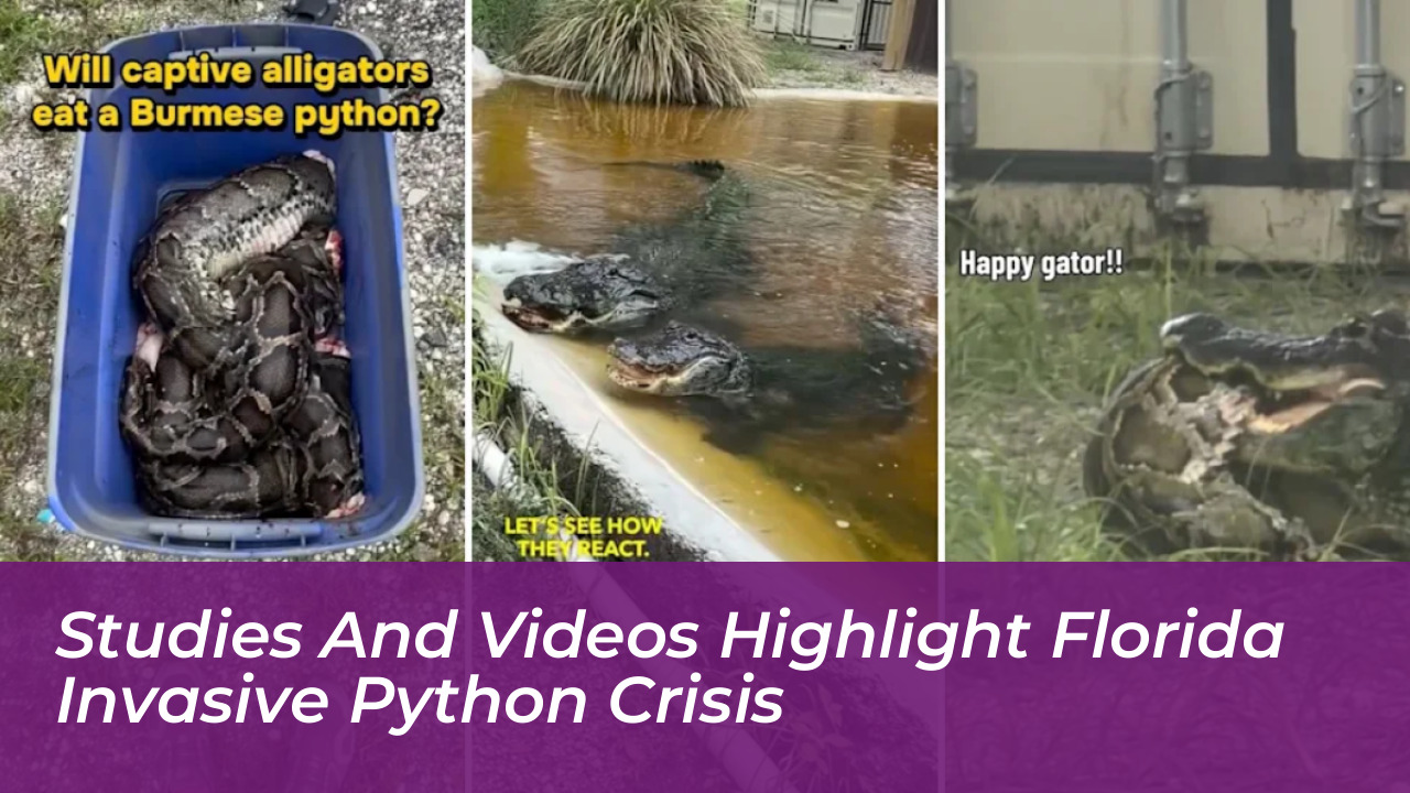 studies and videos highlight florida invasive python crisis FTg1