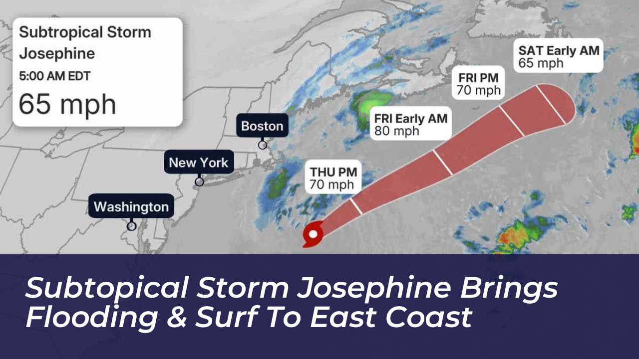 subtopical storm josephine brings flooding surf to east coast payQ
