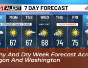 sunny and dry week forecast across oregon and washington aNvJ