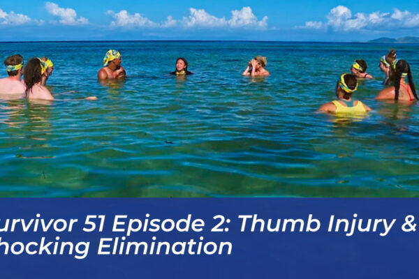 survivor 51 episode 2 thumb injury shocking elimination QFJt