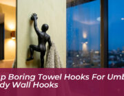 swap boring towel hooks for umbra buddy wall hooks QbJJ