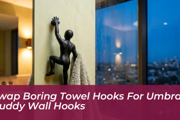 swap boring towel hooks for umbra buddy wall hooks QbJJ