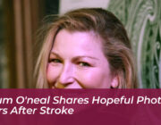 tatum oneal shares hopeful photo six years after stroke tpH0