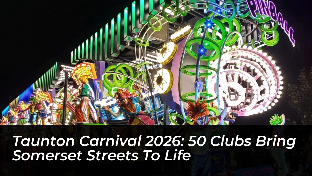 taunton carnival 2026 50 clubs bring somerset streets to life ZQVI
