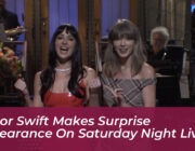 taylor swift makes surprise appearance on saturday night live bNUU
