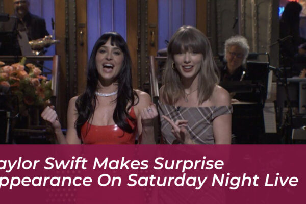 taylor swift makes surprise appearance on saturday night live bNUU