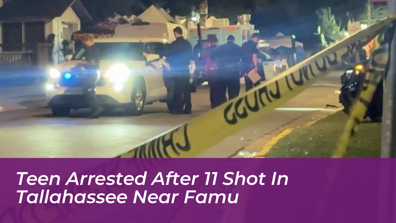 teen arrested after 11 shot in tallahassee near famu rsD2