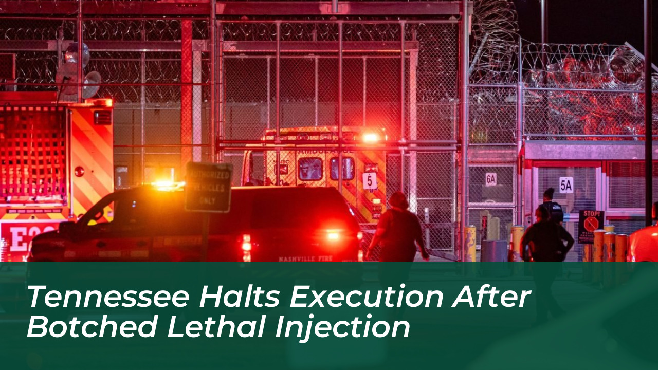 tennessee halts execution after botched lethal injection 5zpy