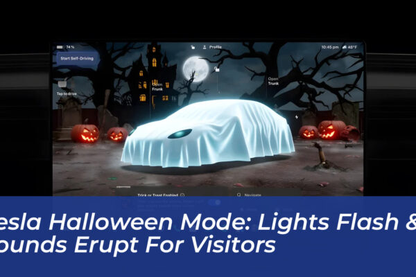 tesla halloween mode lights flash sounds erupt for visitors 1Ru3
