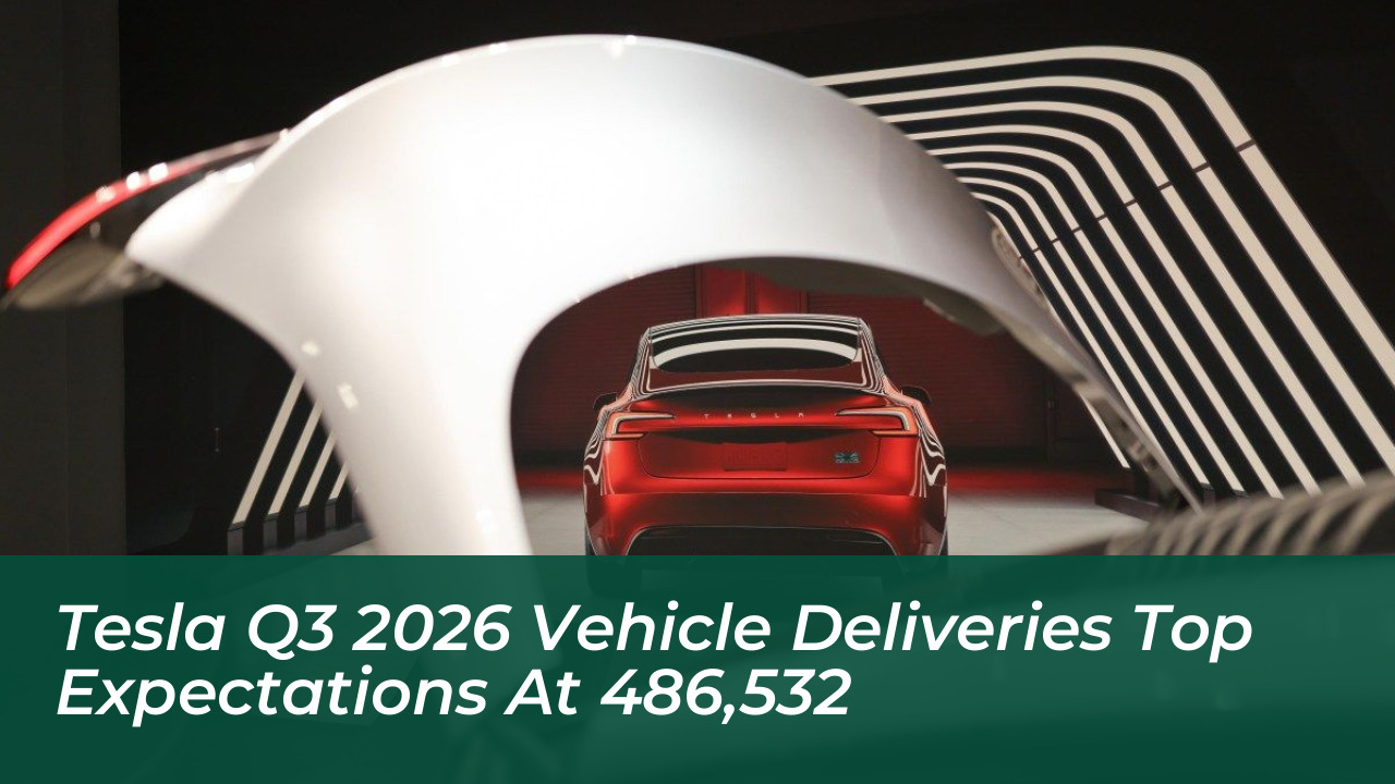 tesla q3 2026 vehicle deliveries top expectations at 486532