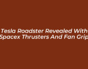 tesla roadster revealed with spacex thrusters and fan grip Ei3A