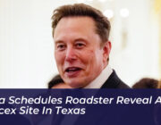 tesla schedules roadster reveal at spacex site in texas j7Aa