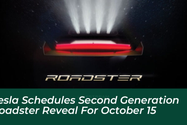 tesla schedules second generation roadster reveal for october 15 FjMZ