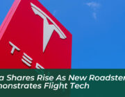 tesla shares rise as new roadster demonstrates flight tech SObh