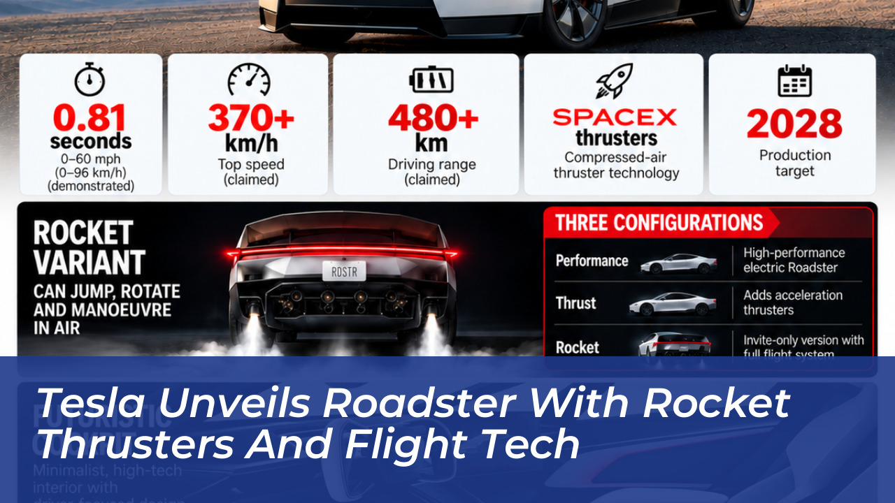 tesla unveils roadster with rocket thrusters and flight tech 2Qle