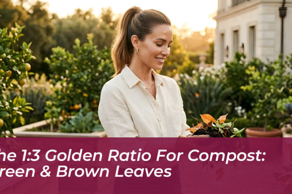 the 13 golden ratio for compost green brown leaves U0QG