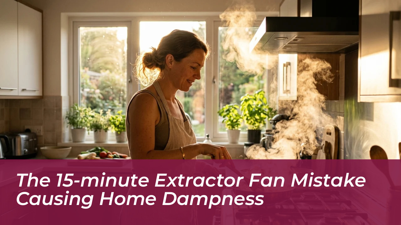 the 15 minute extractor fan mistake causing home dampness GWyN